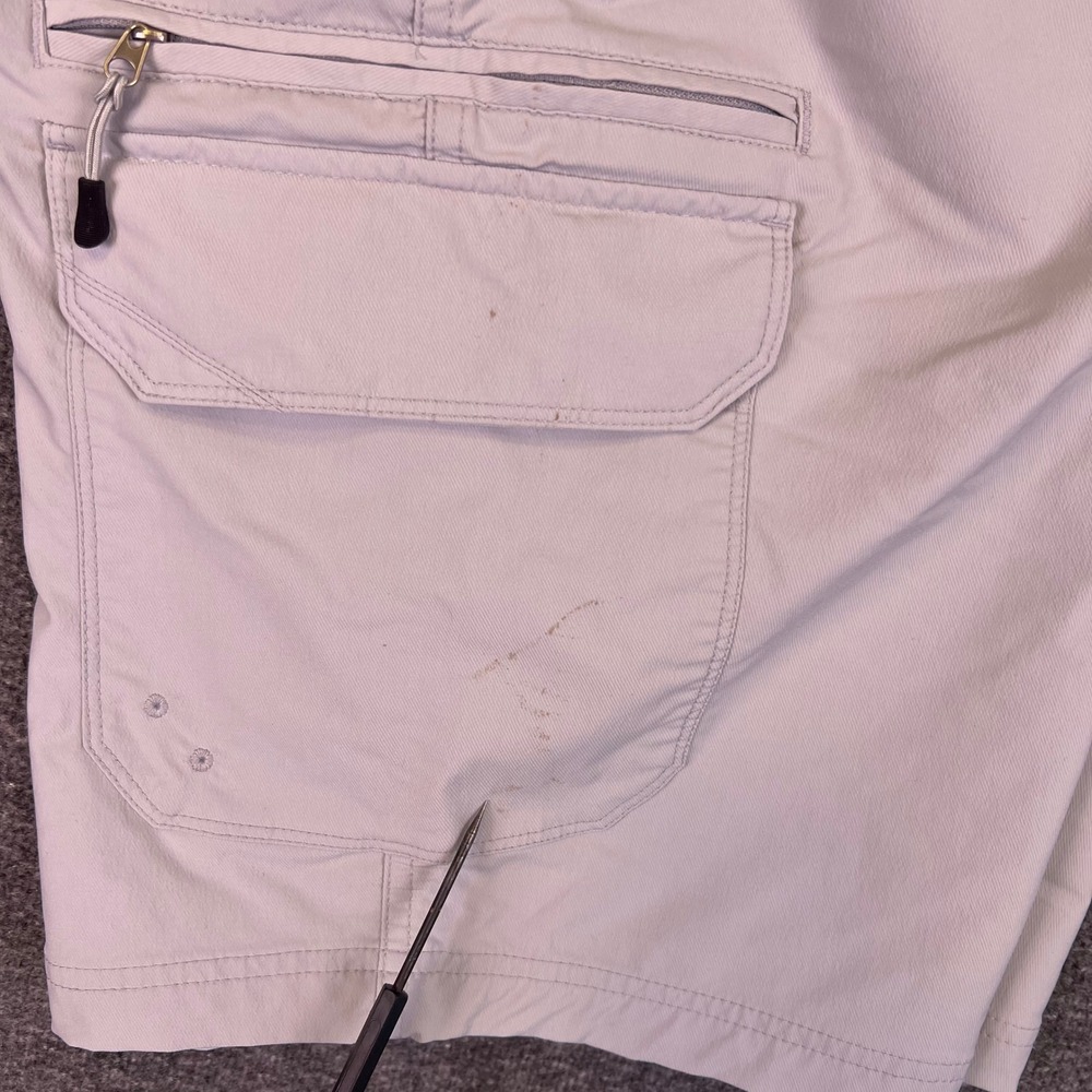 George Shorts Mens 36 Grey Cargo Utility Hiking Outdoors Performance Lightweight - Picture 8 of 12